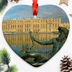 Palace Of Versailles 1 Ornament (heart)  by trendistuff