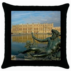 Palace Of Versailles 1 Throw Pillow Cases (black) by trendistuff