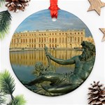 PALACE OF VERSAILLES 1 Round Ornament (Two Sides)  Front