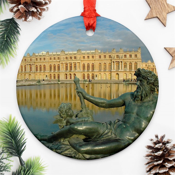 PALACE OF VERSAILLES 1 Round Ornament (Two Sides) 