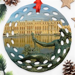 Palace Of Versailles 1 Round Filigree Ornament (2side) by trendistuff