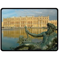 Palace Of Versailles 1 Double Sided Fleece Blanket (large) 