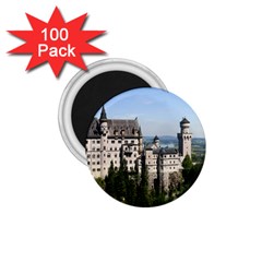 Neuschwanstein Castle 2 1 75  Magnets (100 Pack)  by trendistuff