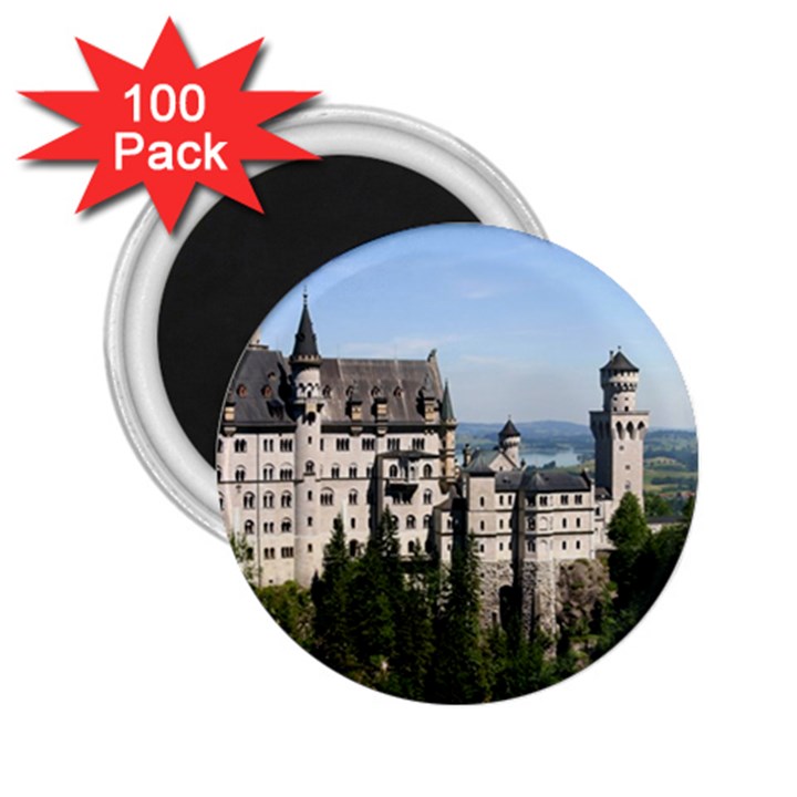 NEUSCHWANSTEIN CASTLE 2 2.25  Magnets (100 pack) 