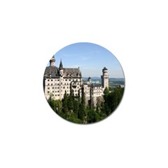 Neuschwanstein Castle 2 Golf Ball Marker by trendistuff