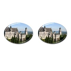 Neuschwanstein Castle 2 Cufflinks (oval) by trendistuff