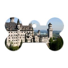 Neuschwanstein Castle 2 Dog Tag Bone (one Side) by trendistuff