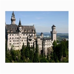 Neuschwanstein Castle 2 Small Glasses Cloth (2-side) by trendistuff