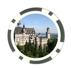 Neuschwanstein Castle 2 Poker Chip Card Guards (10 Pack)  by trendistuff