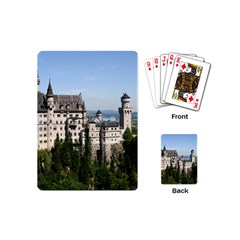 Neuschwanstein Castle 2 Playing Cards (mini)  by trendistuff