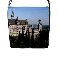 Neuschwanstein Castle 2 Flap Messenger Bag (l)  by trendistuff