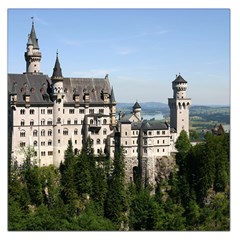 Neuschwanstein Castle 2 Large Satin Scarf (square)