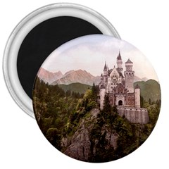 Neuschwanstein Castle 3  Magnets by trendistuff