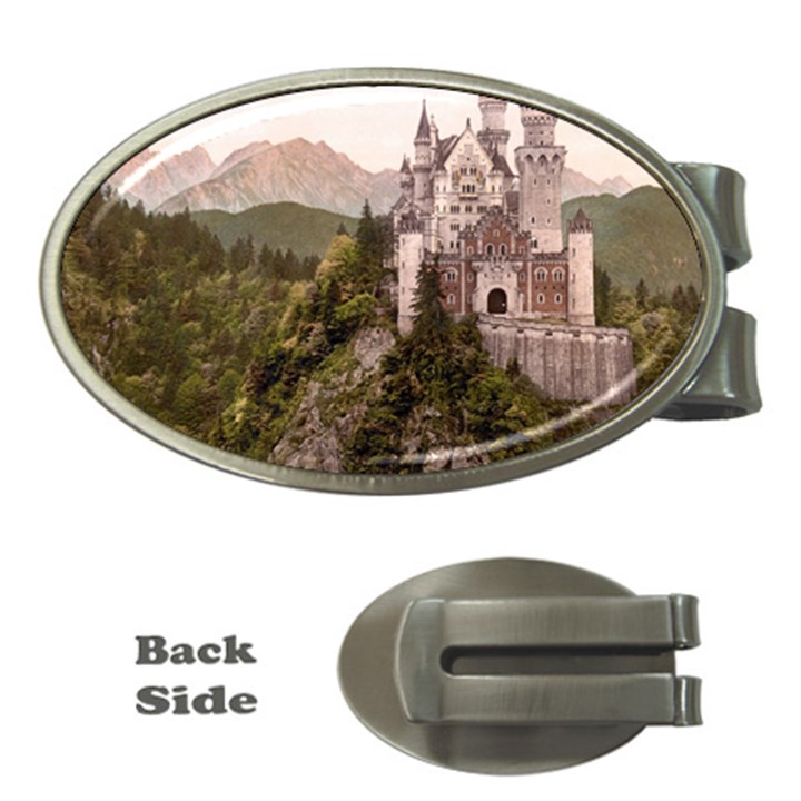 NEUSCHWANSTEIN CASTLE Money Clips (Oval) 