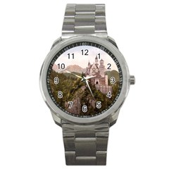 Neuschwanstein Castle Sport Metal Watches by trendistuff