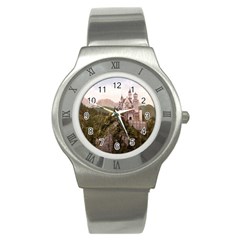 Neuschwanstein Castle Stainless Steel Watches by trendistuff