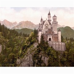 Neuschwanstein Castle Collage 8  X 10  by trendistuff