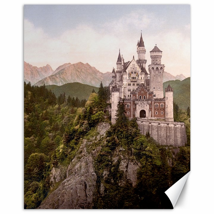 NEUSCHWANSTEIN CASTLE Canvas 11  x 14  