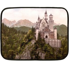 Neuschwanstein Castle Fleece Blanket (mini)