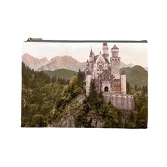 Neuschwanstein Castle Cosmetic Bag (large)  by trendistuff