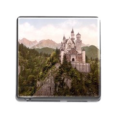 Neuschwanstein Castle Memory Card Reader (square) by trendistuff