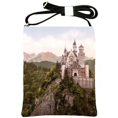 Neuschwanstein Castle Shoulder Sling Bags by trendistuff