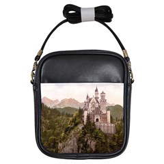 Neuschwanstein Castle Girls Sling Bags by trendistuff