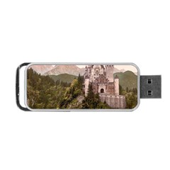 Neuschwanstein Castle Portable Usb Flash (two Sides)