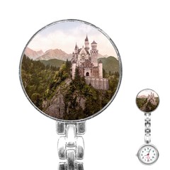 Neuschwanstein Castle Stainless Steel Nurses Watches by trendistuff