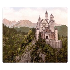 Neuschwanstein Castle Double Sided Flano Blanket (small) 