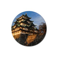 Nagoya Castle Magnet 3  (round) by trendistuff