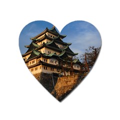 Nagoya Castle Heart Magnet by trendistuff