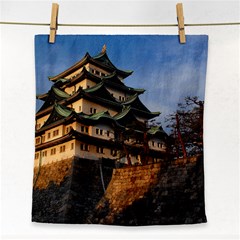 Nagoya Castle Face Towel by trendistuff