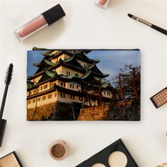 Nagoya Castle Cosmetic Bag (medium)  by trendistuff