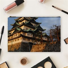 Nagoya Castle Cosmetic Bag (large)  by trendistuff