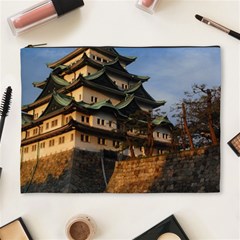 Nagoya Castle Cosmetic Bag (xl) by trendistuff