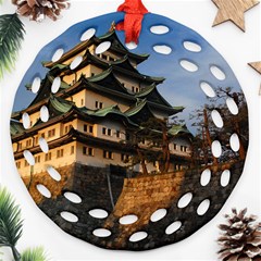 Nagoya Castle Ornament (round Filigree)  by trendistuff