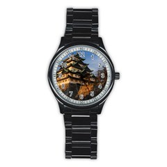 Nagoya Castle Stainless Steel Round Watches