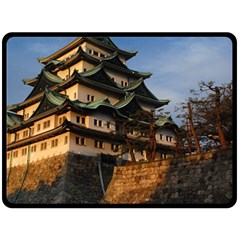 Nagoya Castle Double Sided Fleece Blanket (large) 