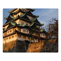 Nagoya Castle Double Sided Flano Blanket (large)  by trendistuff