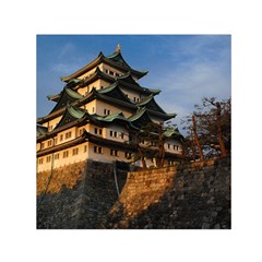 Nagoya Castle Small Satin Scarf (square)  by trendistuff