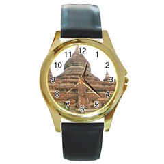 Mingalazedi Round Gold Metal Watches by trendistuff