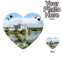 Leeds Castle Playing Cards 54 (heart)  by trendistuff