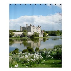 Leeds Castle Shower Curtain 60  X 72  (medium)  by trendistuff