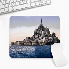 Le Mont St Michel 2 Large Mousepads by trendistuff