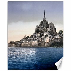 Le Mont St Michel 2 Canvas 11  X 14  