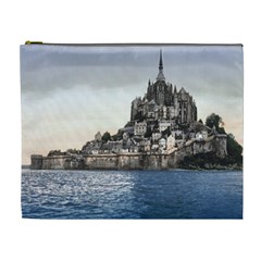 Le Mont St Michel 2 Cosmetic Bag (xl) by trendistuff