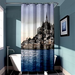 Le Mont St Michel 2 Shower Curtain 36  X 72  (stall)  by trendistuff