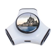 Le Mont St Michel 2 3-port Usb Hub by trendistuff