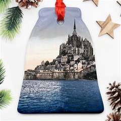 Le Mont St Michel 2 Bell Ornament (2 Sides) by trendistuff